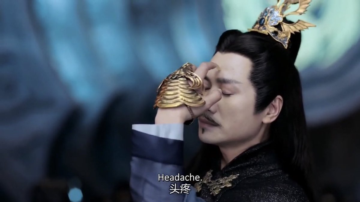 there are villains who you’d actually understand how & why they’re like that—but hao chen really...no matter how i ransacked my brain to see it in his perspective... me: *ft. my fave drama king** #LoveandRedemption