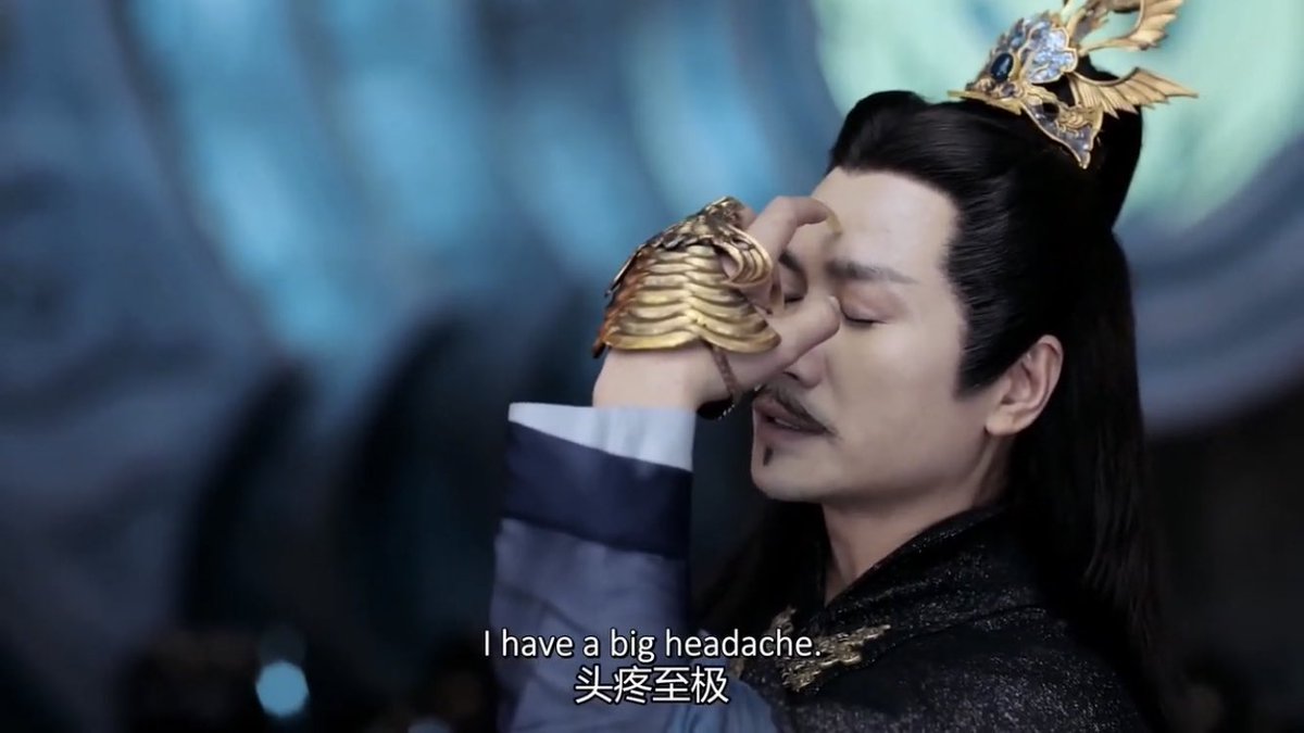 there are villains who you’d actually understand how & why they’re like that—but hao chen really...no matter how i ransacked my brain to see it in his perspective... me: *ft. my fave drama king** #LoveandRedemption