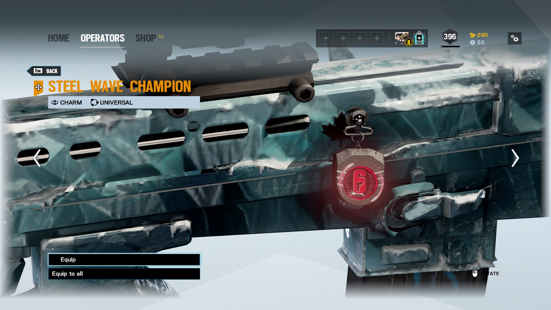 Melted on "The new Faceit go4s give you the champion charm of the season you won it in, didn't hit last season but when I got the champion charm