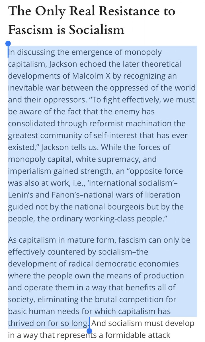 “To fight effectively, we must be aware of the fact that the enemy has consolidated through reformist machination the greatest community of self-interest that has ever existed”