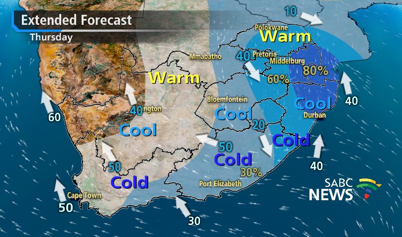 atuwani's tweet photo. #SabcNewsOnline #sabcNews #SabcWeather #TsietsiMonare #MorningLiveSABC  @ReenvalSA Today https://t.co/7R48EdC8Nh