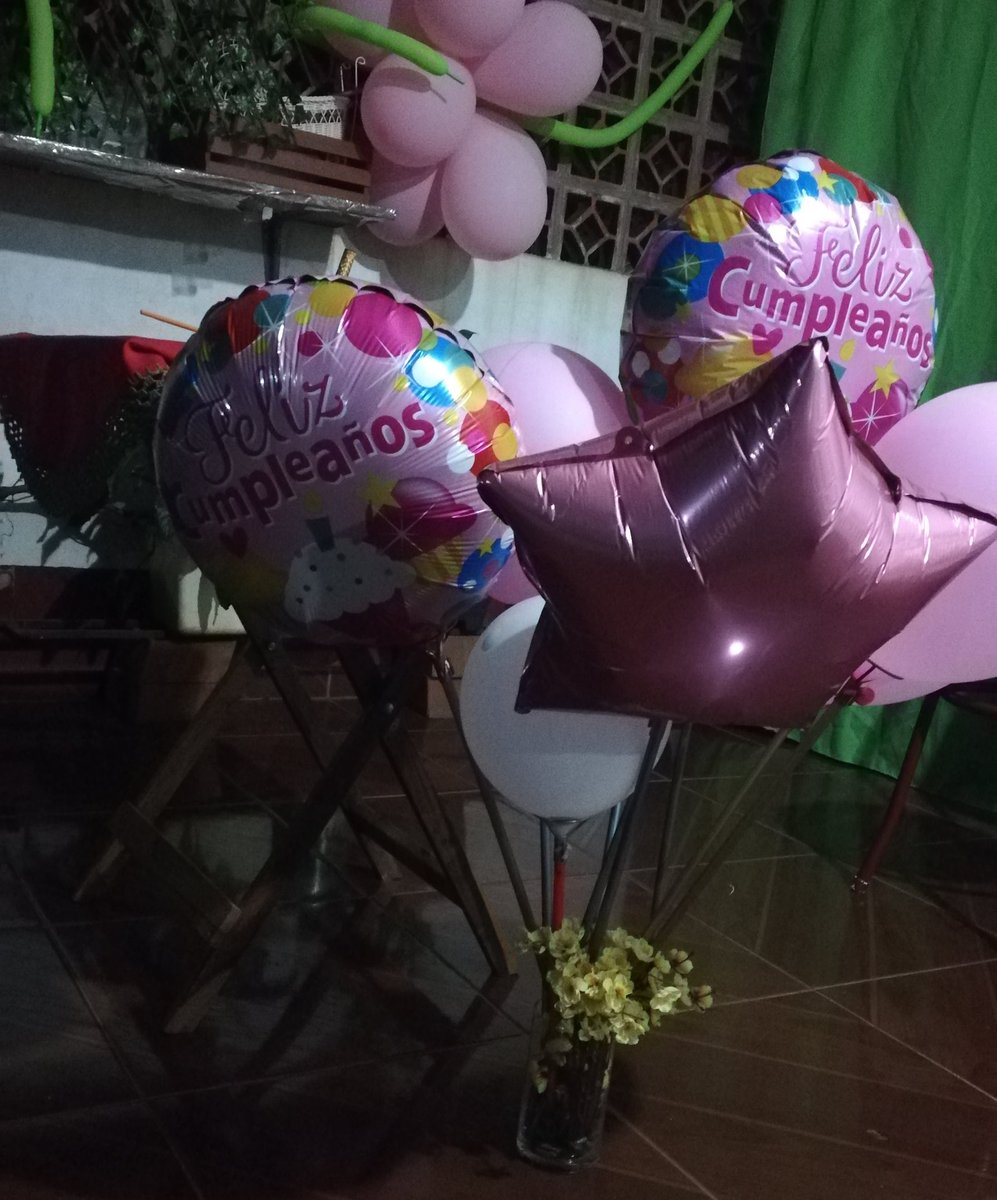 zorrillajohanna's tweet photo. Quiero decir que mi papá infló los globos 💞 https://t.co/8G9EXjS2eB