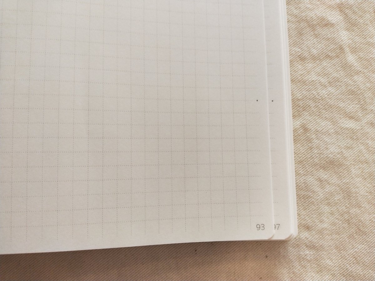 ぺぱむら 7 26 8 6夏休み 営業してます ノンブルノートが入荷しました 名前 の通りノンブル ページの番号 がふってあるノートなので目次を作ると便利に使えます １８０度開くので書きやすく 手帳用の上質紙なので薄いのに裏抜けしなくて万年筆も使え