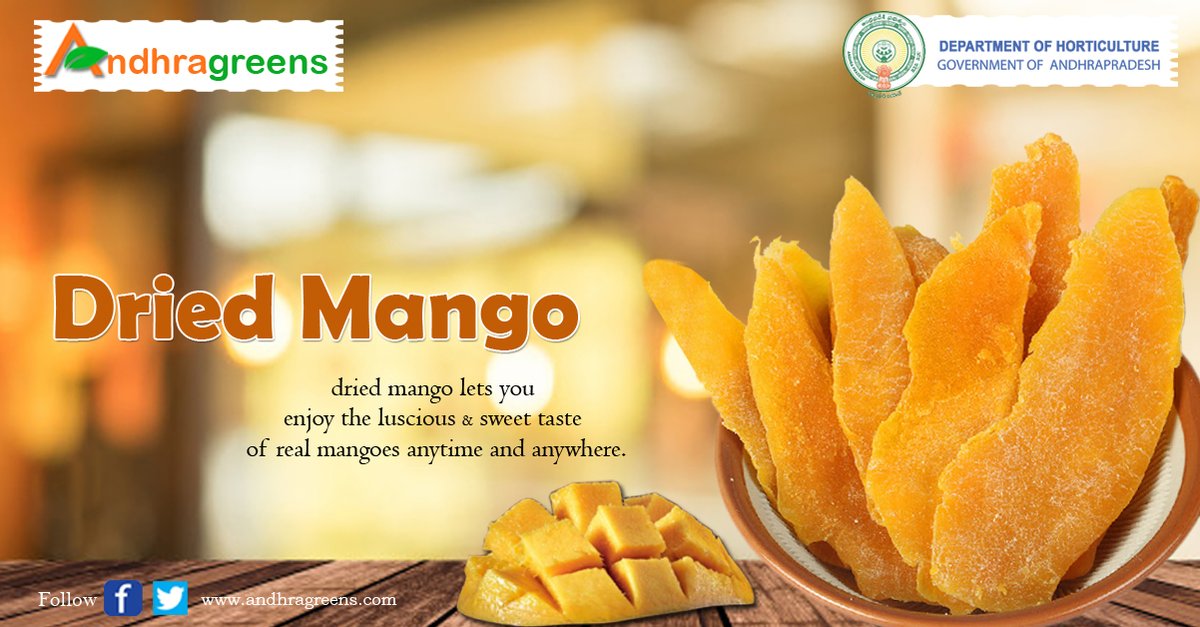 Dried mango from Attalur Organics is cultivated and processed naturally. It is a type of dried fruit. Dried mango is a true tropical delight. 
👉 Visit: andhragreens.com/p/c/dried-mang…

#DriedMango #NutritionFood #DryFruits #wednesdayThoughts #wednesdayMotivation #Covid19  #Andhragreens
