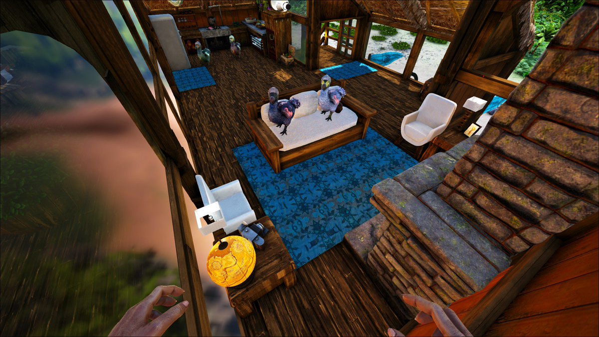 Do Dodos know how to throw a Luau? Yes they clucking do!