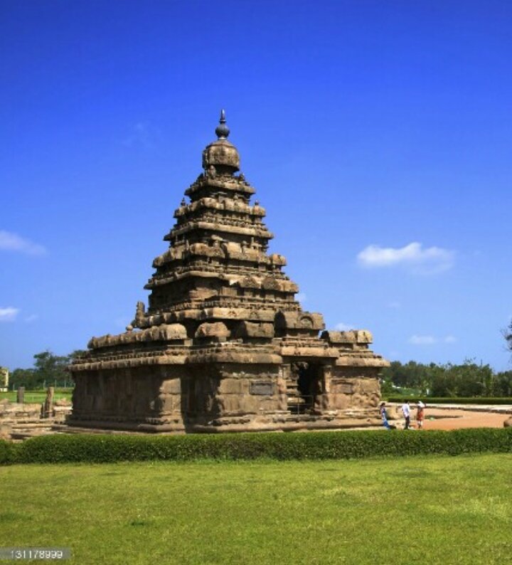 One of the architectural achievements of the Pallava kings was the construction of a complex of temples. Of these seven temples, only one - the Shore Temple, remains visible today. The other six temples are thought to have been submerged under the sea