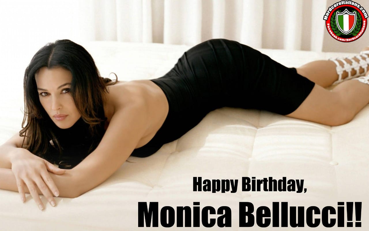 Happy Birthday and Monica Bellucci :) 