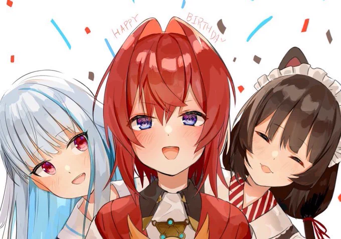 爆誕めでてえ?
#アンジュ爆誕 
#絵ンジュ 