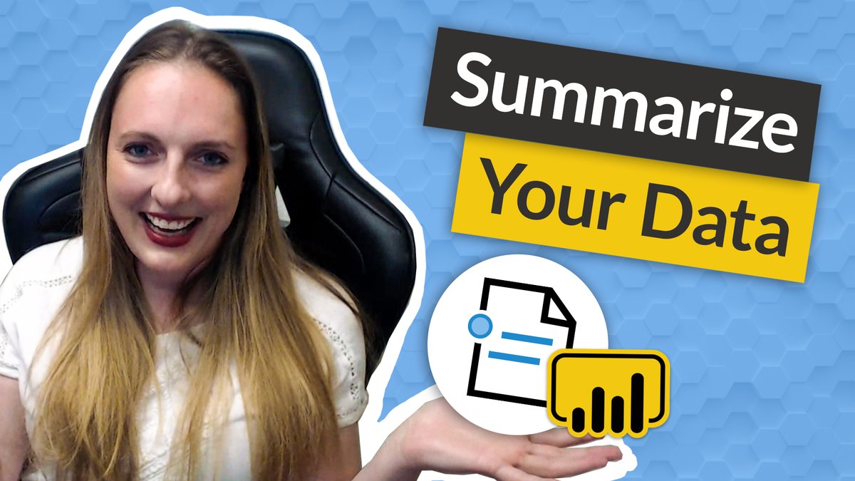 GuyInACube's tweet image. The #PowerBI #smartnarrative visual is really #InsaneAmazing! @JustynaLucznik joins us to explore the visual and to illustrate how you can generate text to summarize your data. 😲📊🔥

Watch on YouTube - guyinacu.be/smartnarrative