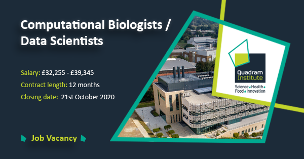 TheQuadram's tweet photo. Join the Quadram and Norwich Bioscience Institutes!

Together with @EarlhamInst, @JohnInnesCentre, and @TheSainsburyLab in collaboration with @turinginst, we're #recruiting for #researchers on the interface of #MachineLearning and #Biology: https://t.co/IGY10DYTLR https://t.co/06wD4rRrOb