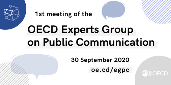 OECDgov's tweet photo. TODAY 📢 1st meeting of the OECD Experts Group on #Public #Communication, with discussions on
How to:
➡️Maximize the role of #PublicComm as a #policy tool?
➡️Foster a two-way dialogue between govt & citizens?
➡️Fight #disinformation?
Details: https://t.co/jS4faeWuS1 #coms4OG https://t.co/LAzXsfBomv