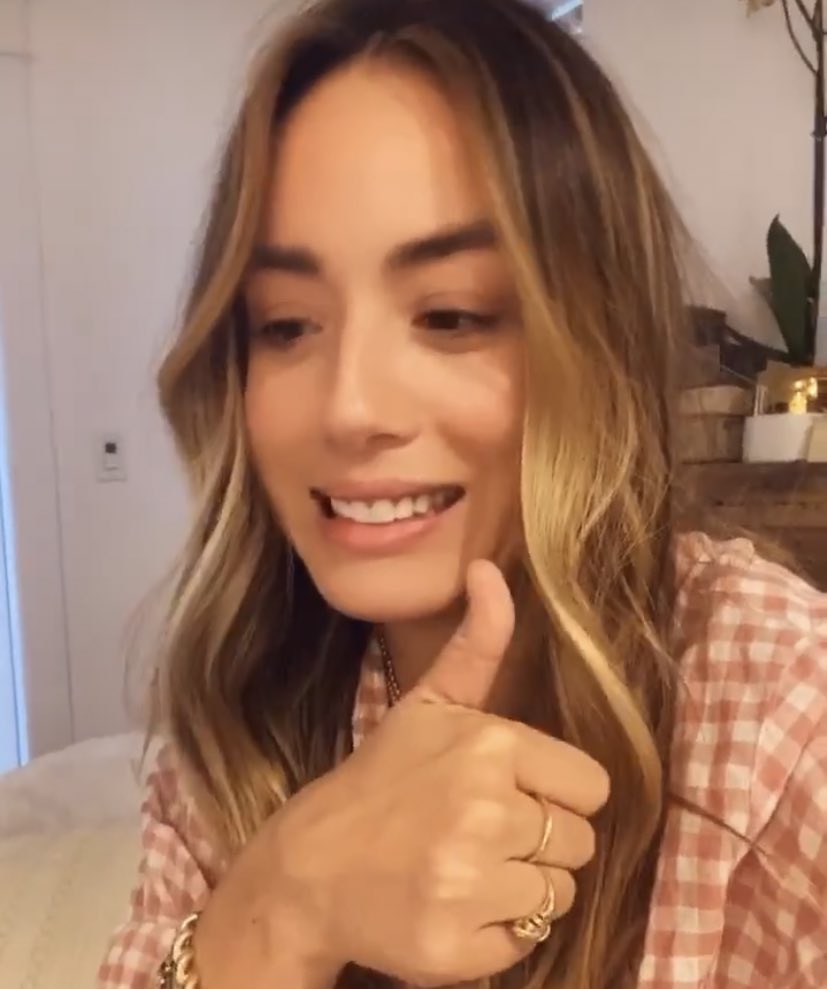 smiling/dorky/soft  @chloebennet pics to make you smile. a thread: