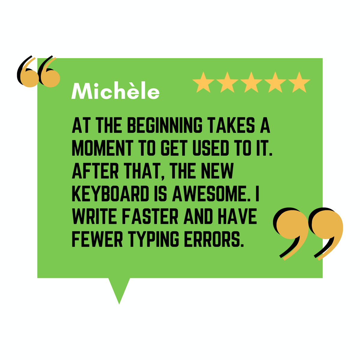 typewise_app's tweet photo. Well, sometimes, the best way to describe us is through our users' voice! 📣📣📣 We hear you guys! 
#Typewise #Swisstechnology #Lesstypos #smartphonekeyboard #keyboard #thumbtyping #swissquality #happycustomers #design #reviews #fivestars #Swissmade https://t.co/k4r228yLKh