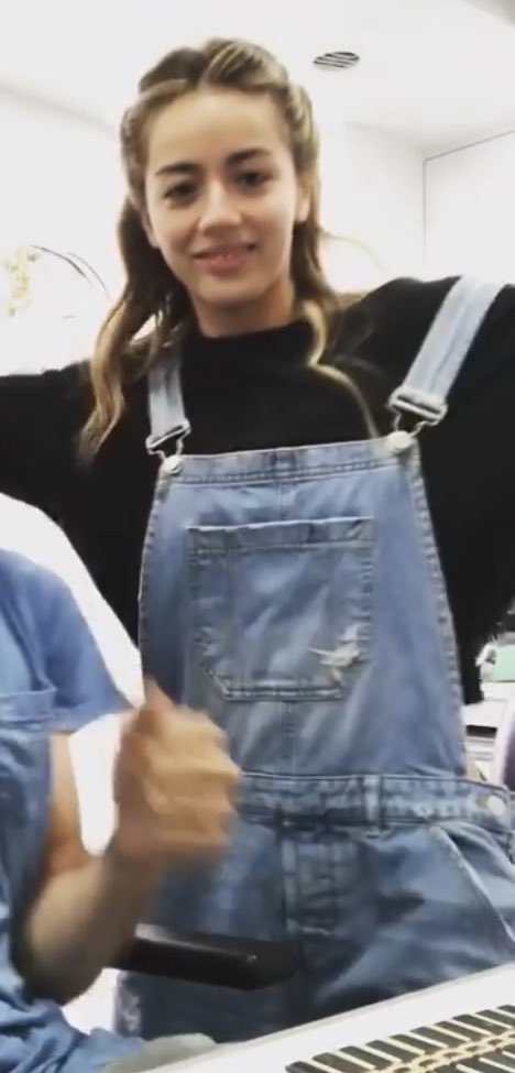 smiling/dorky/soft  @chloebennet pics to make you smile. a thread: