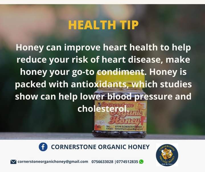 Wellness Wednesday 
#lowerbloodpressure
#honey
#health
#cholesterol