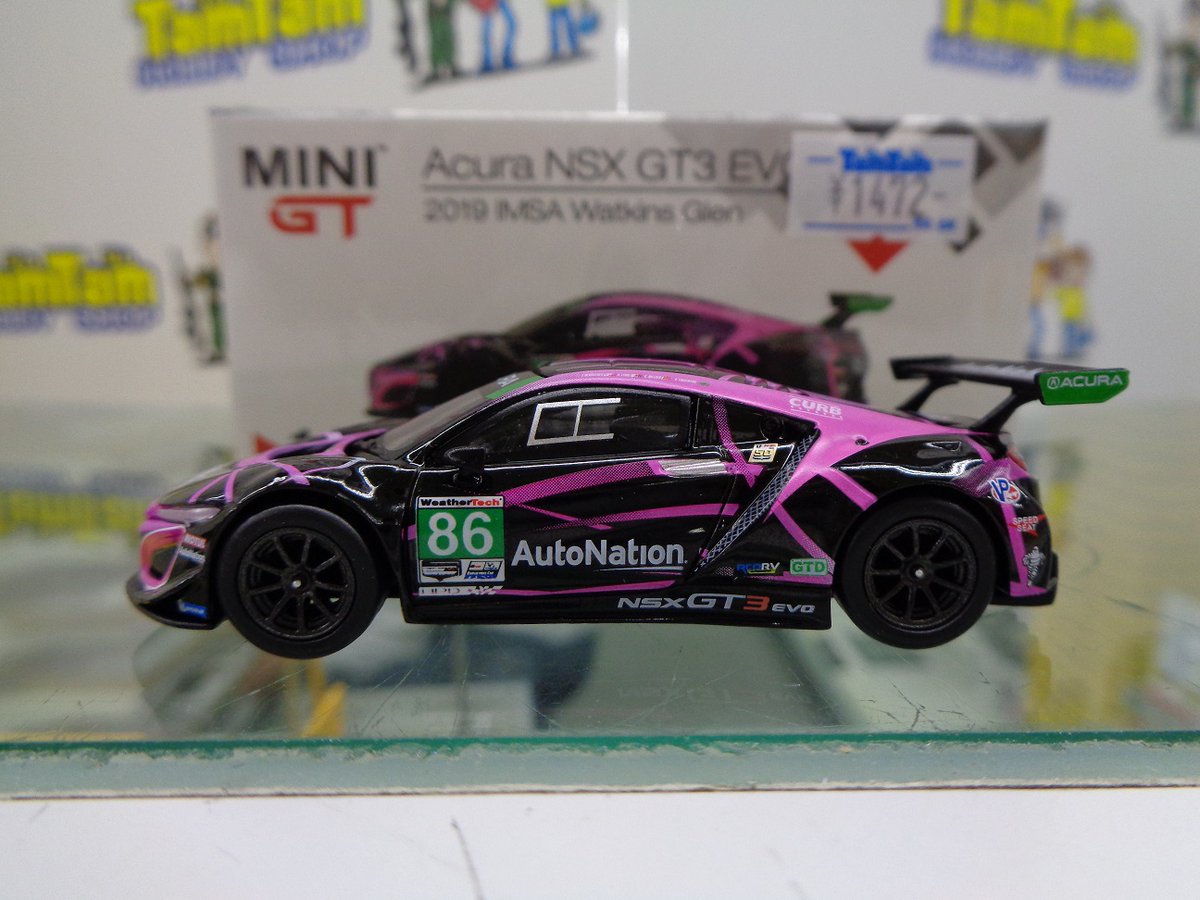 タムタム相模原店 V Twitter ミニカー Mini Gt 本日入荷新製品 1 64 Acura Nsx Gt3 Evo Imsa ワトキンスグレン 19 86 クラス優勝車 タムタム価格 1 472 税 店頭にて絶賛販売中です Mini Gt Acura Nsx Gt3 Imsa ワトキンズグレン T