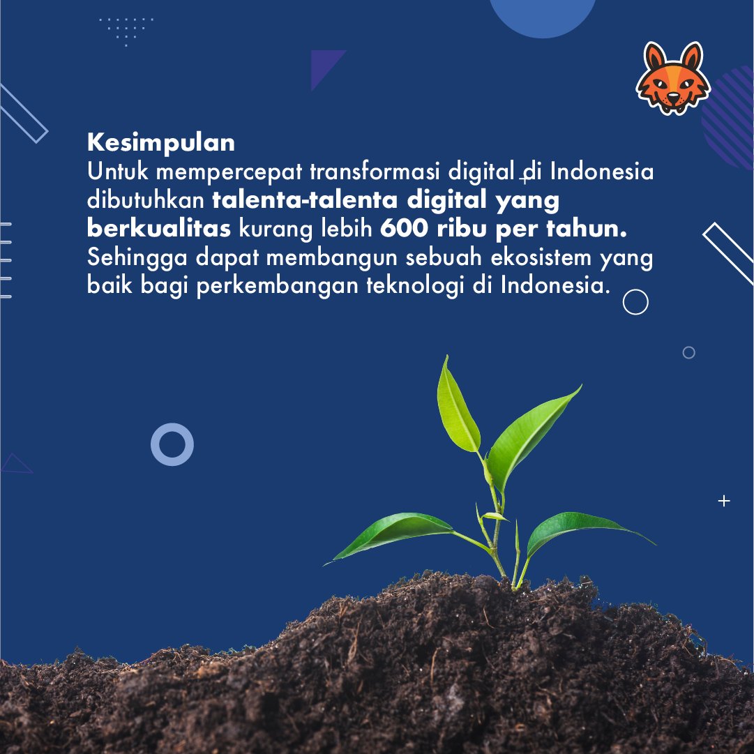hacktiv8id's tweet photo. Saatnya kamu jadi talenta di industri teknologi Indonesia bersama HACKTIV8. Yuk, daftar sekarang!
#SayYesToCode #WeAreHacktiv8 https://t.co/xPFmpL9dkA