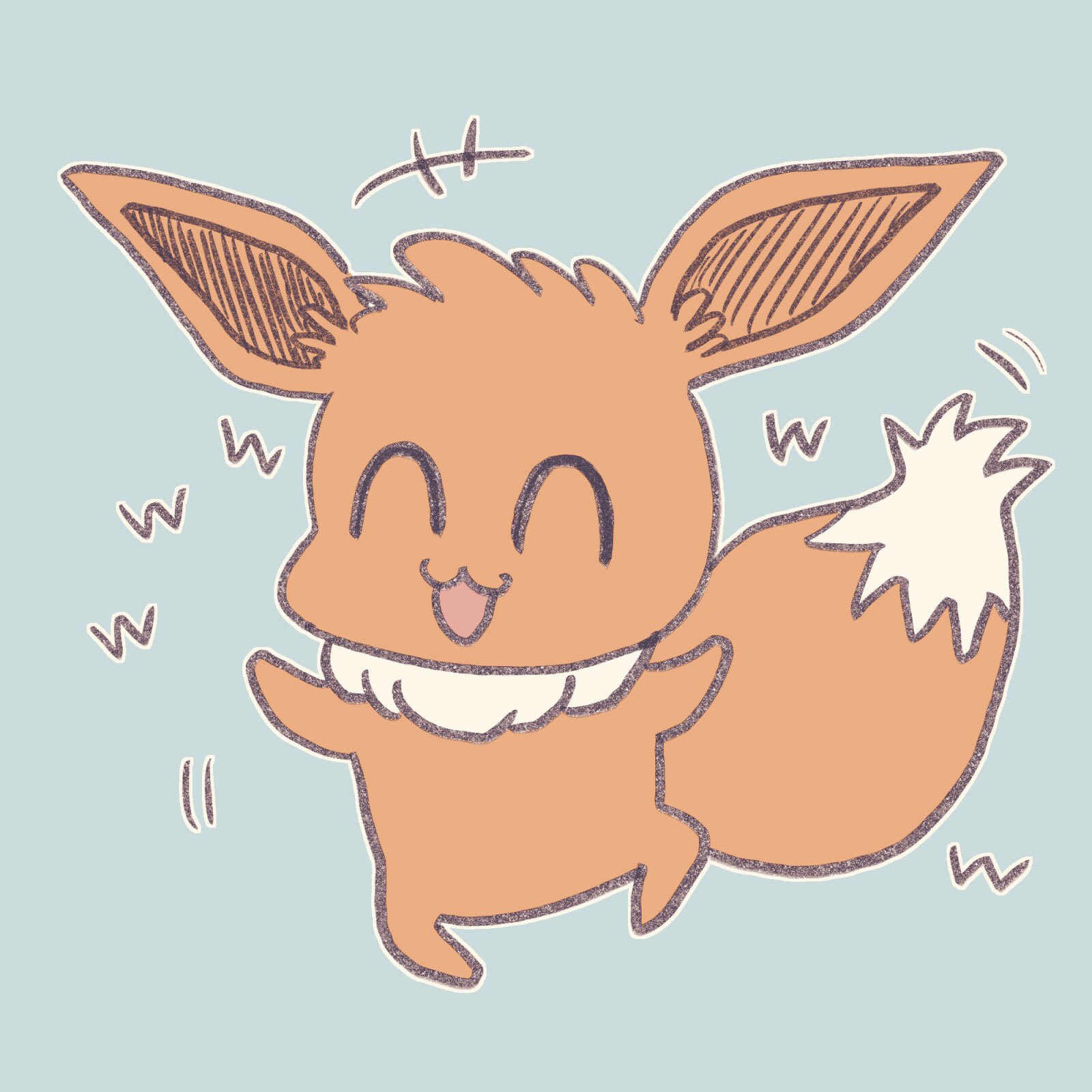 一色いたる この煽り耐性高そうなイーブイが可愛すぎて この世にポケモンが存在していない事に怒りすら覚えたね T Co 8qee87br1t Twitter