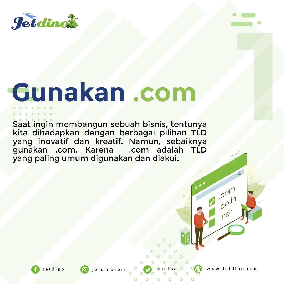 jetdinohosting's tweet photo. Kira-kira domain yang cocok untuk bisnis kamu apa? Coba tulis di kolom komentar!
Yuk, cek domain impian untuk bisnis kalian di https://t.co/U1HsoB5wB0!
#Jetdino #webhosting #Jetdinowebhosting #Jetdino #Jetdinoservices #services #webhosting #CloudVM #Domain #License #Internet https://t.co/WiKhdWL7IC