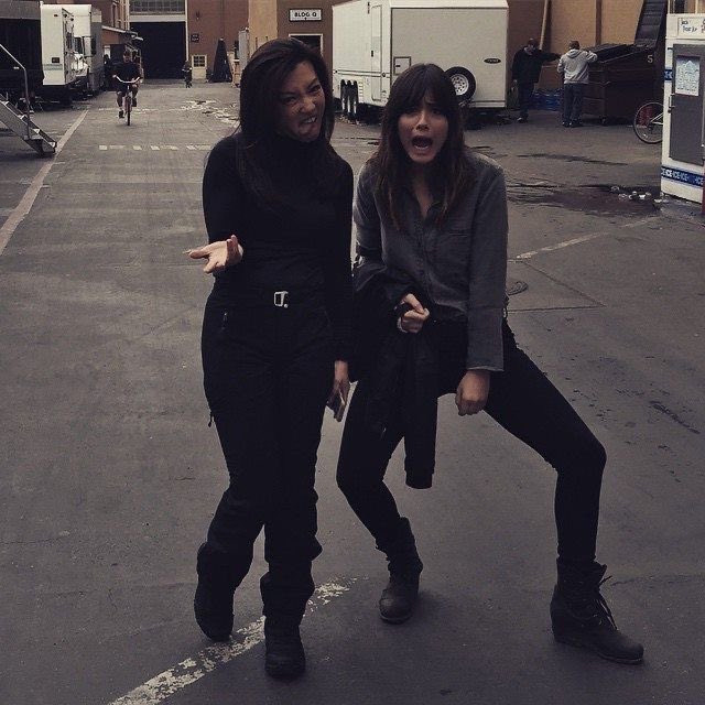 smiling/dorky/soft  @chloebennet pics to make you smile. a thread: