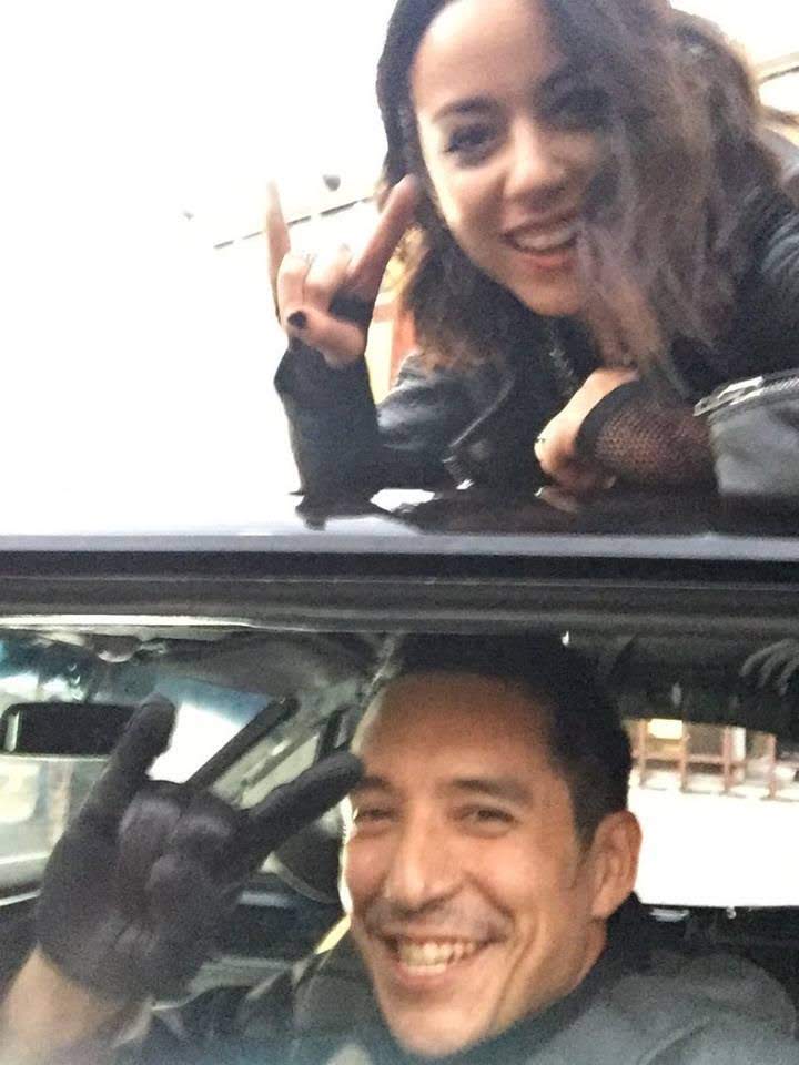 smiling/dorky/soft  @chloebennet pics to make you smile. a thread: