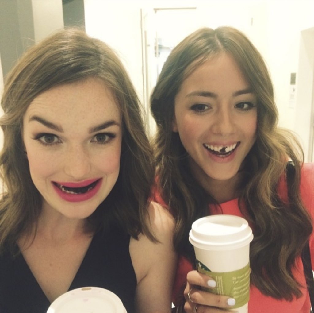 smiling/dorky/soft  @chloebennet pics to make you smile. a thread: