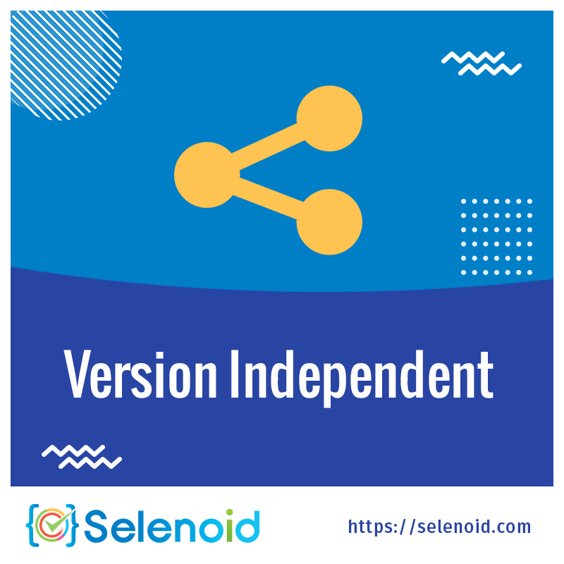 SelenoidTeam's tweet photo. Selenoid designs scripts that are not dependent on a particular version. We also offer timely support for upgrading or downgrading of scripts. Get our service @ https://t.co/DKClgx3KoS
#enterpriseready #aibased #autohealing #intelligentwaittimes #versionindependent #fullycdready https://t.co/rwBHhxy5l8