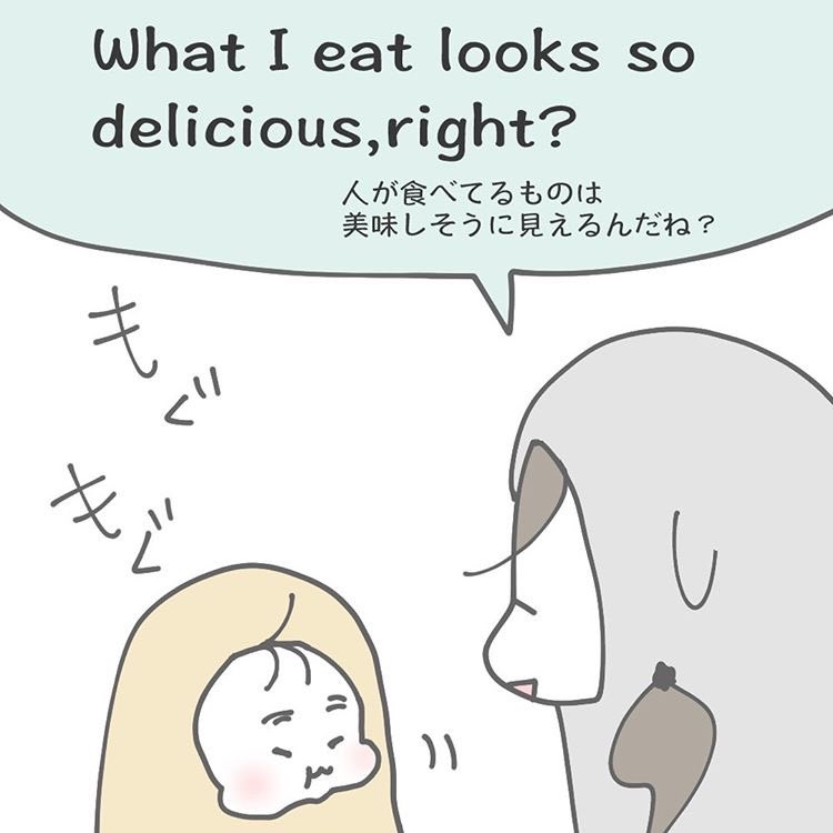 Sakku_Kevin's tweet photo. 子育てあるあるを英語の漫画にしています。

今日は食事での一コマです😃

簡単かつ日常英会話で使うことができるフレーズで描いているので、楽しく&amp;ゆる〜く&amp;楽しく英語を学んで頂ければ嬉しいです😃🐣
#英会話 #子育て #TOEIC https://t.co/Euz9zi16mF