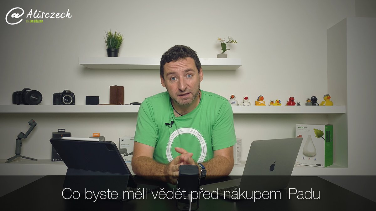 Alisczech's tweet photo. Uvažujete o nákupu #iPadu? Viděli jste hromadu mých videí, kde je chválím a doporučuji? Tak se podívejte ještě na toto, kde říkám, proč iPad možná není pro vás: https://t.co/9lVMOxMAoa https://t.co/6skXq7ubjH