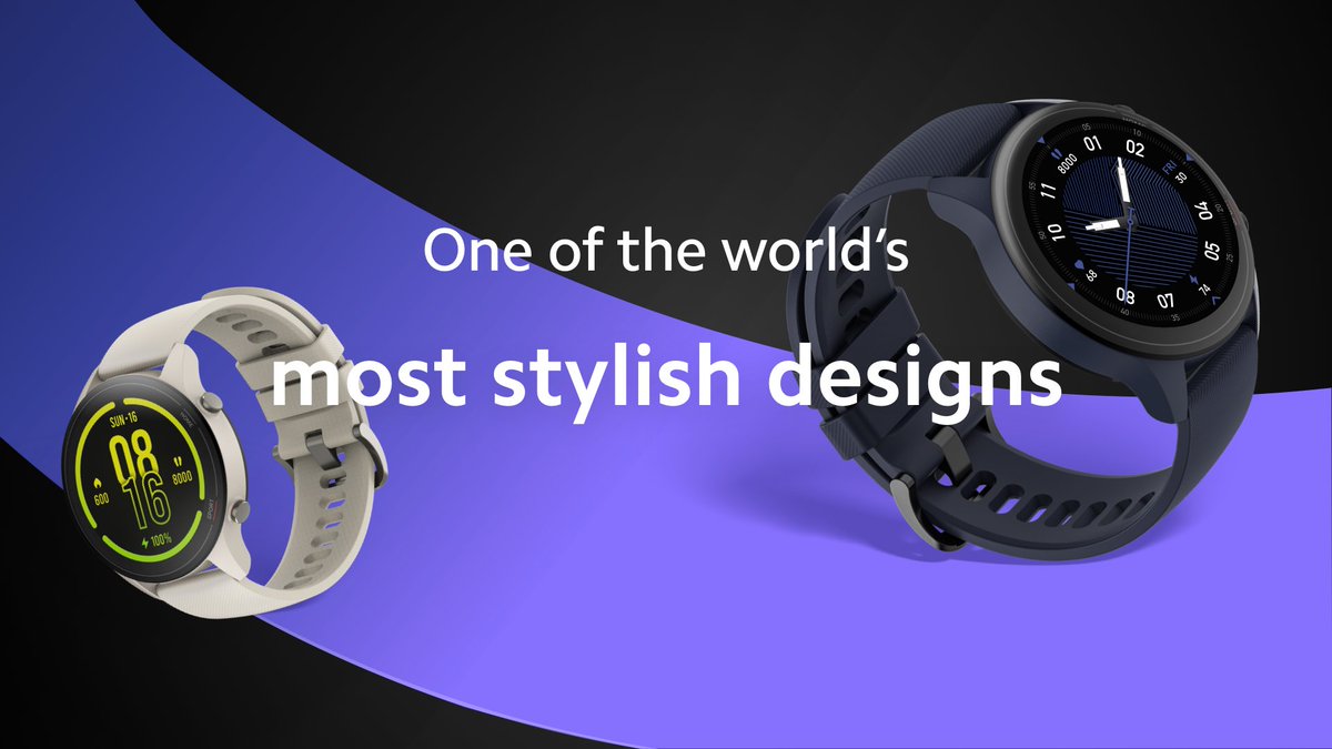 Xiaomi's tweet image. The stylish #MiWatch⌚️is coming with a LARGE 1.39” display. You can express yourself with 6 official bands &amp;amp; create your own custom watch faces from your favorite photos! #SmartLifeMadeSimple