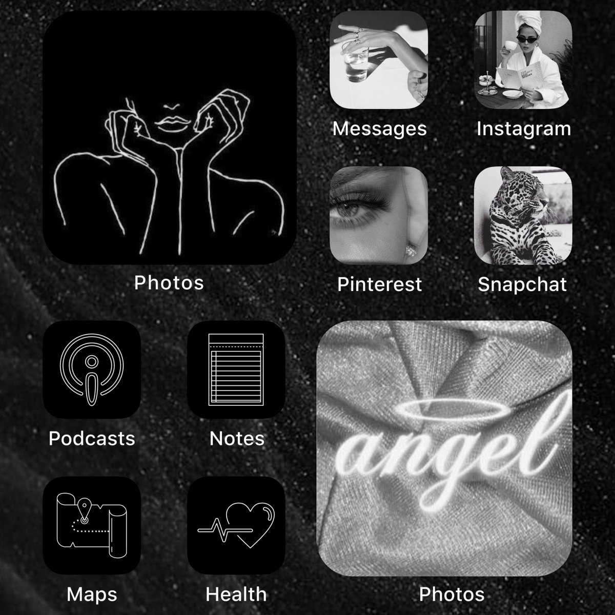 🖤 Monochrome Photo Icon Set 🤍 Available in ScreenKit app today! 👉 Download ScreenKit app and try for yourself. (LINK IN BIO)

#screenkit #screenkitapp #ios14 #ios14appicons #ios14homescreen #ios14wallpapers #ios14aesthetic #ios14homescreeninspo #ios14widgets #ios14features