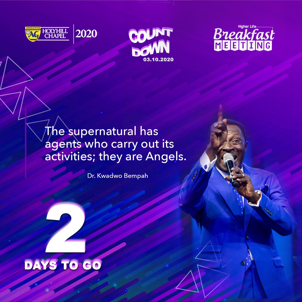 holyhillag's tweet photo. the countdown is still on!

Make a date with God’s servant and your life and destiny will never be the same.

#HLBM20
#40DAYSJFPDAY2 https://t.co/elIuuaflsq