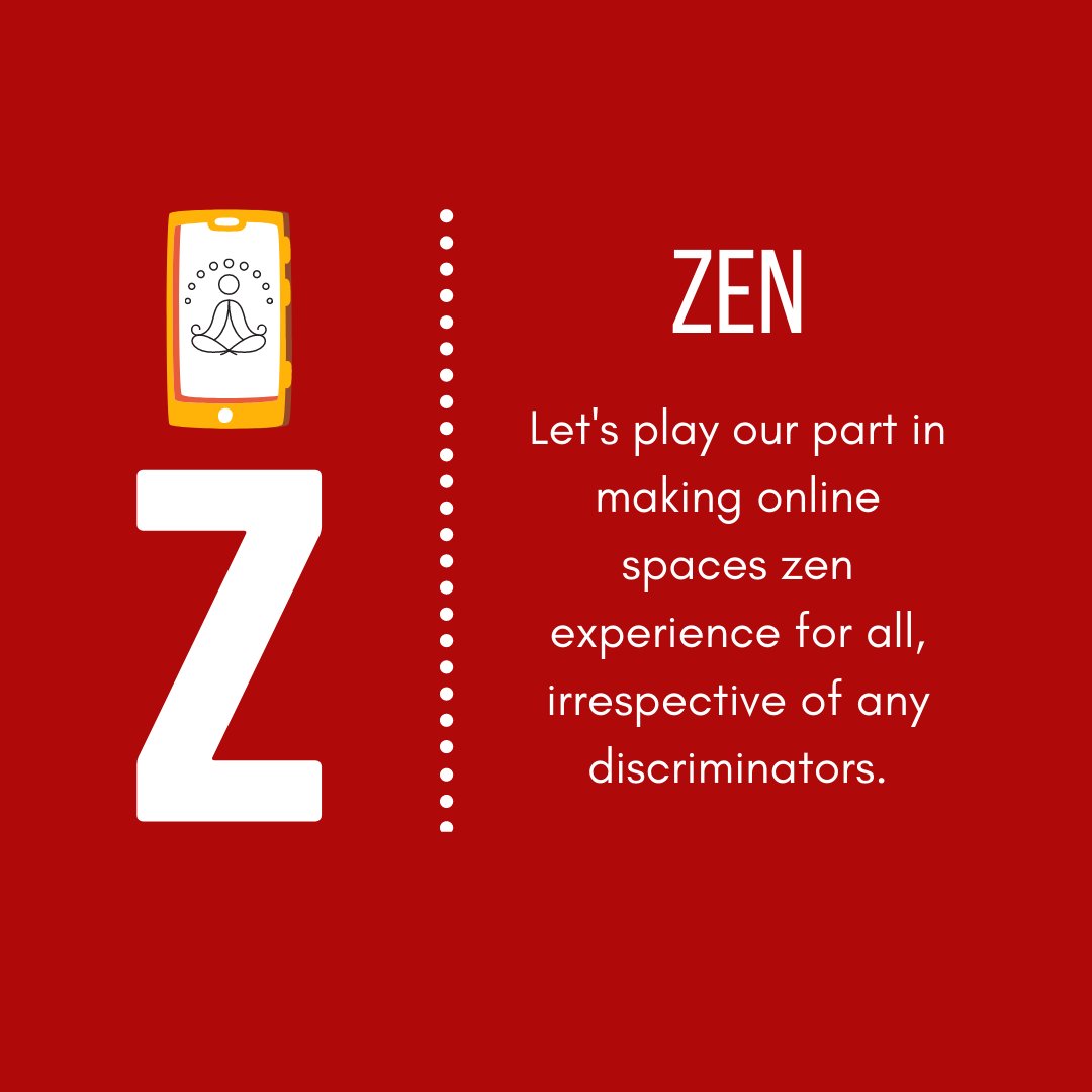 DigitalRightsPK's tweet photo. Z is for ZEN
We all need to play our part to keep the internet a safe space for all!
Let's all make the internet safe for each one of us.
#HamaraInternet #MehfoozInternet @unwomen_pak https://t.co/CDQ8ktfwry