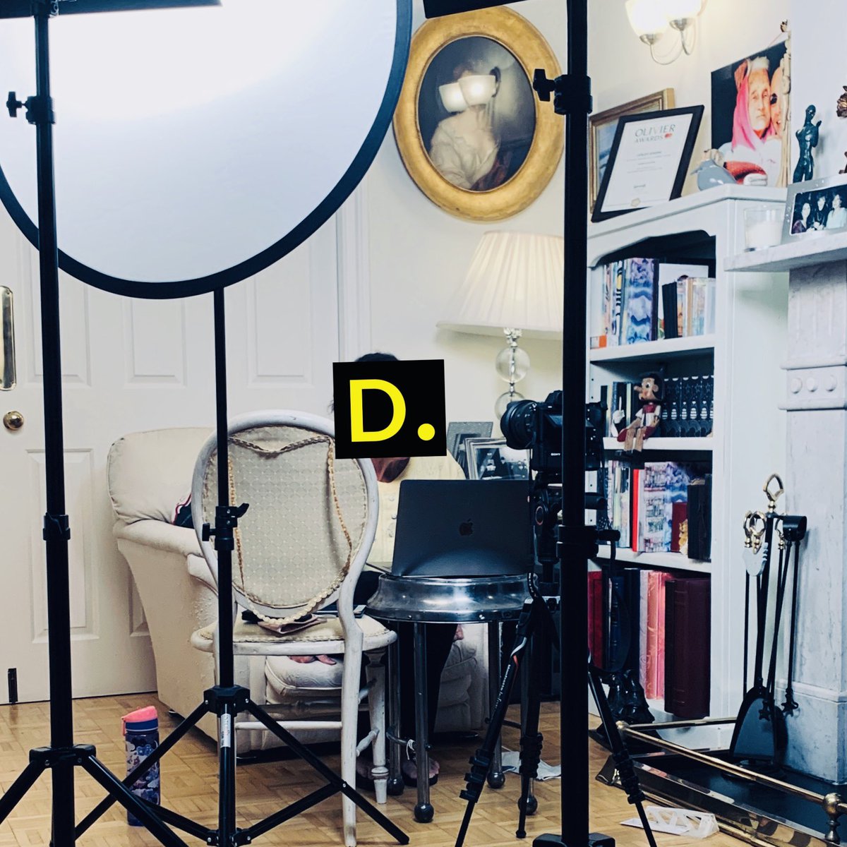 Been busy filming for a new series of remote scenes <a href="/distancedscenes/">Distanced</a>. Working with an absolute legend today! COMING SOON! @albournestudios @markgoldthorp <a href="/kirstyhoiles/">Kirsty Hoiles 💙💛</a>