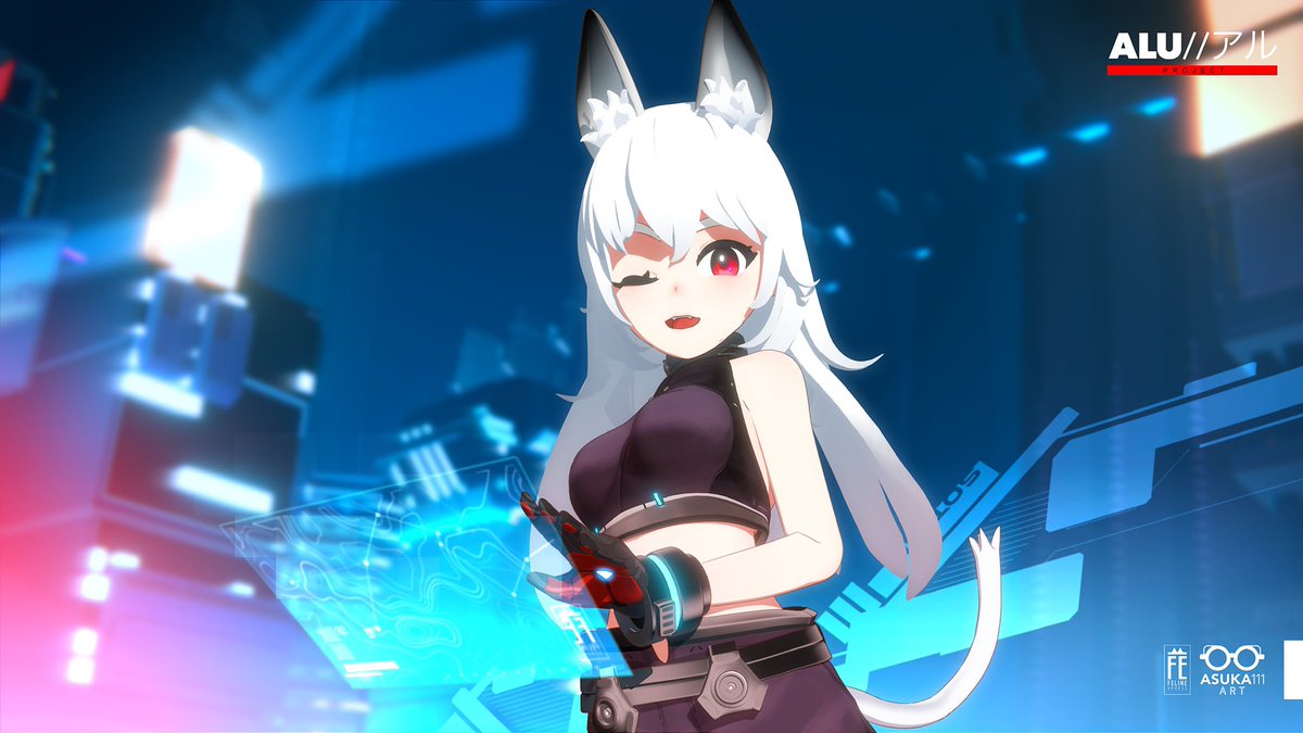 ALU//アル　project — key visual (3D)  เผยกลางงานสัมมนาที่ราชภัฏธนบุรีวันนี้~🔥#b3d #bnpr #blender3d