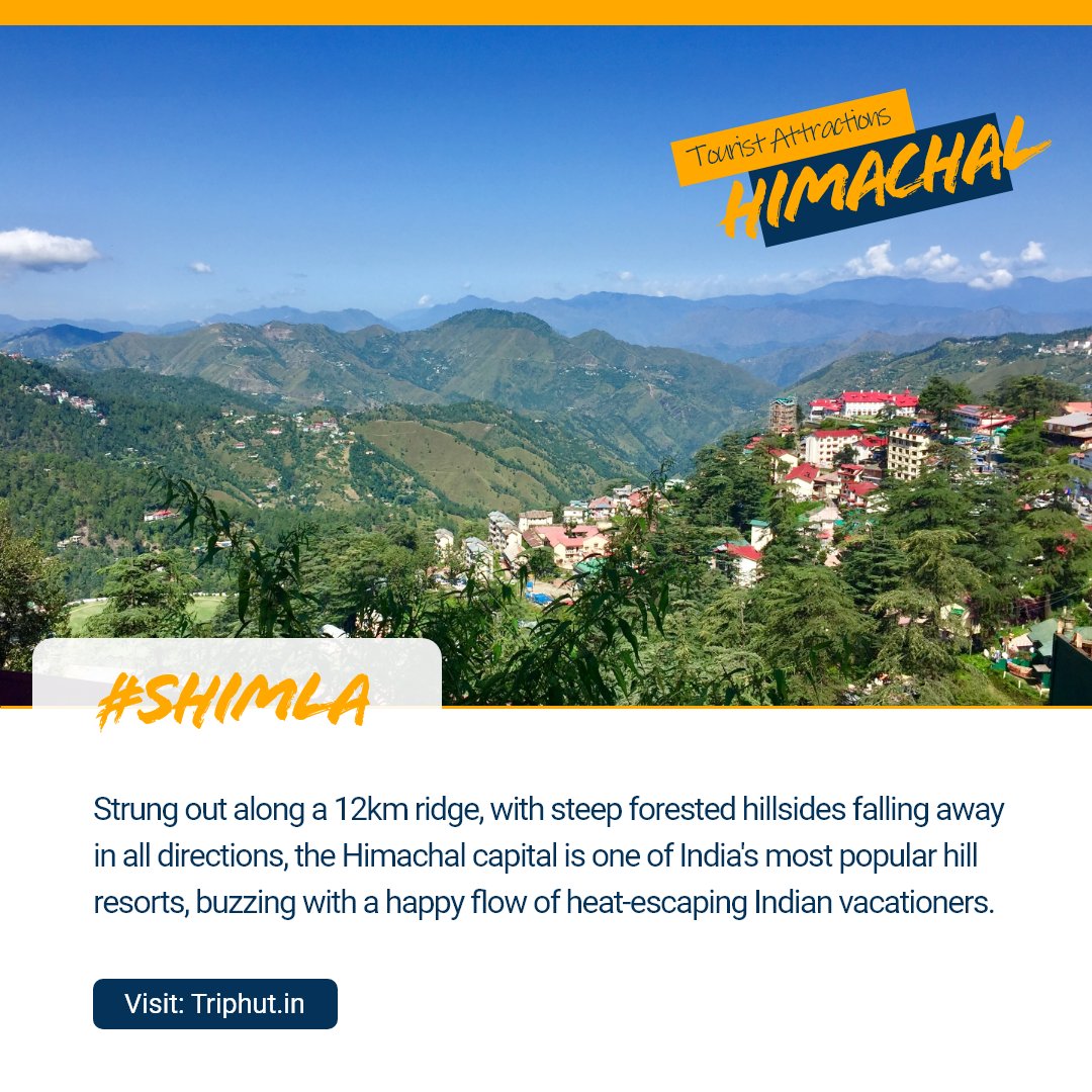 Triphutdotin's tweet photo. #Himachal Pradesh tourist places are famous for natural beauty, #lake #hill and lush green #mountains. Some of the famous places of tourist attraction are #Shimla #Manali #Dharamshala #Dalhousie and more places. @ https://t.co/CPWREUg1gW
#TripHut #Traveling #Vacation #TravelGram https://t.co/sv6DCjYlMW