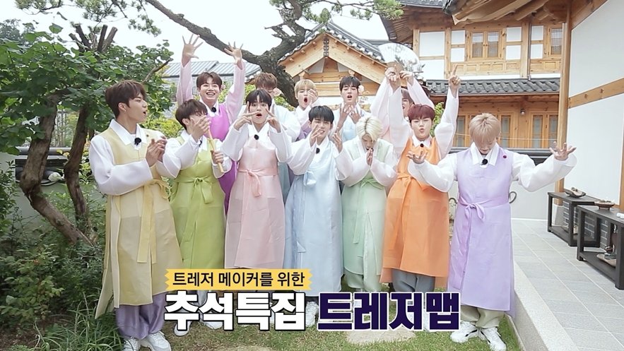 Happy  #Chuseok   from TREASURE!