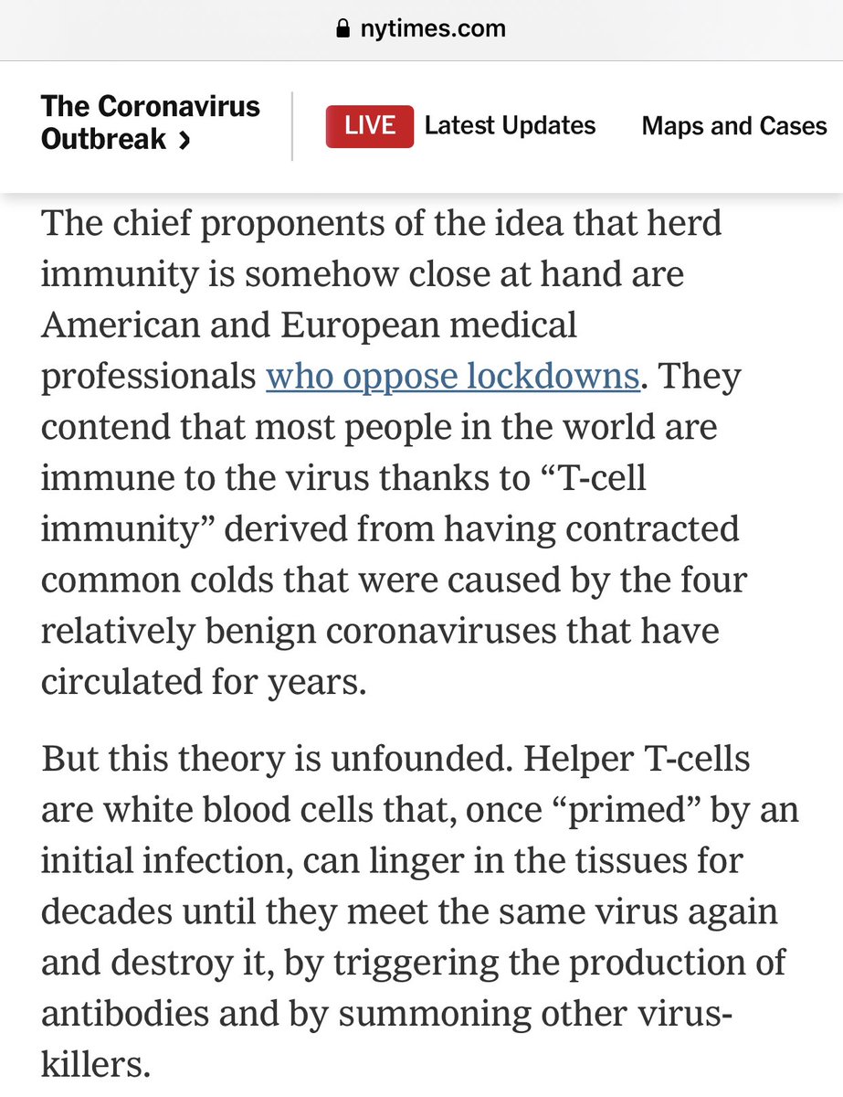 Embarrassing, the Cummins crap gets a write up for the damage it’s doing in the NYT. It would be a lot nicer if Ireland was know for the app than the source of viral video disinformation that is even promoted in our Dail by the chair of our Covid committee  https://www.nytimes.com/2020/09/29/health/coronavirus-herd-immunity.html