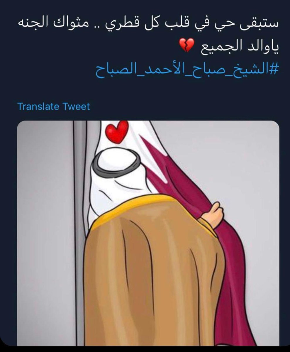 نحبه كيف لا ؛ وهو من استمات دفاعاً عنا وعن ارضنا .. 
نحبه كيف لا ؛ وهو من كان حضن لنا في وقت الكل نبذنا .. 

#لن_ننساك #شعب_قطر_لن_ينسى_مواقف_الشيخ_صباح