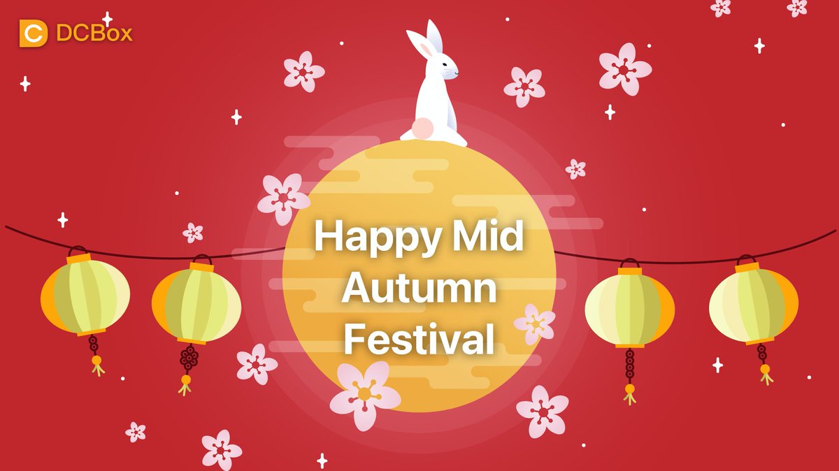 Dcbox_Official's tweet photo. 🏮 Wish all our user a "HAPPY MID-AUTUMN FESTIVAL"!
￼
⚡️DCBox Wallet is the most secure digital currency wallet. To get more information about @Dcbox_Official, visit our website 👉 https://t.co/94zfTzl3EO

#blockchain #cryptocurrency #ai #crypto
#artificialintelligence #data https://t.co/d4emS1RPP3