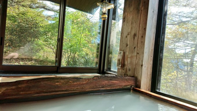 高峰温泉-標高2000m
露天風呂入れんかったけどとてもいい湯でしたあ。
2時間近く入ってたけどたらんから泊まりたい🌲 