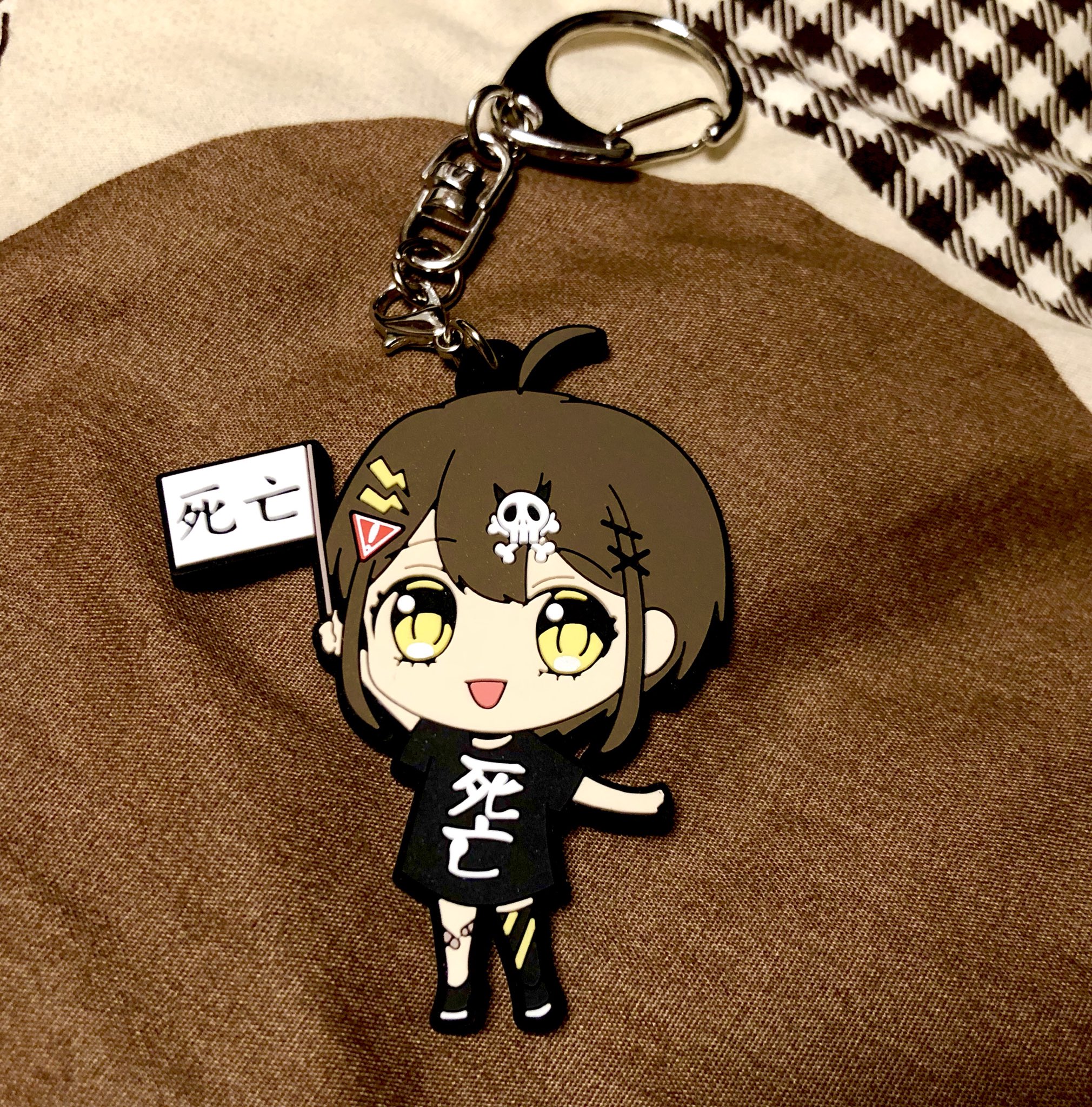 【ちーちゃん】全力回避フラグちゃん　ラバーストラップ（限定品） ちーちゃん様専用】全力回避フラグちゃん ラバーストラップ