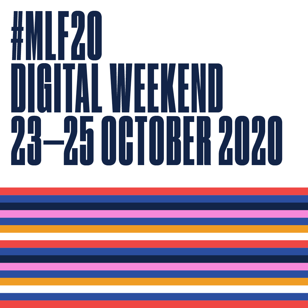  #MLF20 IS LIVE! 3 days, 17 events. Incredible writers, inspiring activists, superb in conversations and brilliant showcases. Tickets are available for Free or on a Pay What You Can £6 / £12 / £20 basis.  https://www.eventbrite.co.uk/o/manchester-literature-festival-31264962403