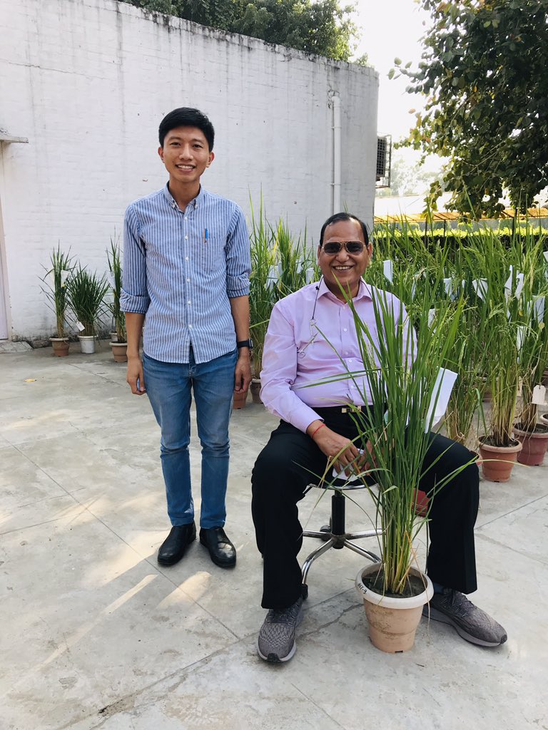 ducstat's tweet image. Crossing time - Learning from expert - Dr. A.K.Singh - Director and Vice- chancellor ICAR- IARI @icarindia @aks_gene