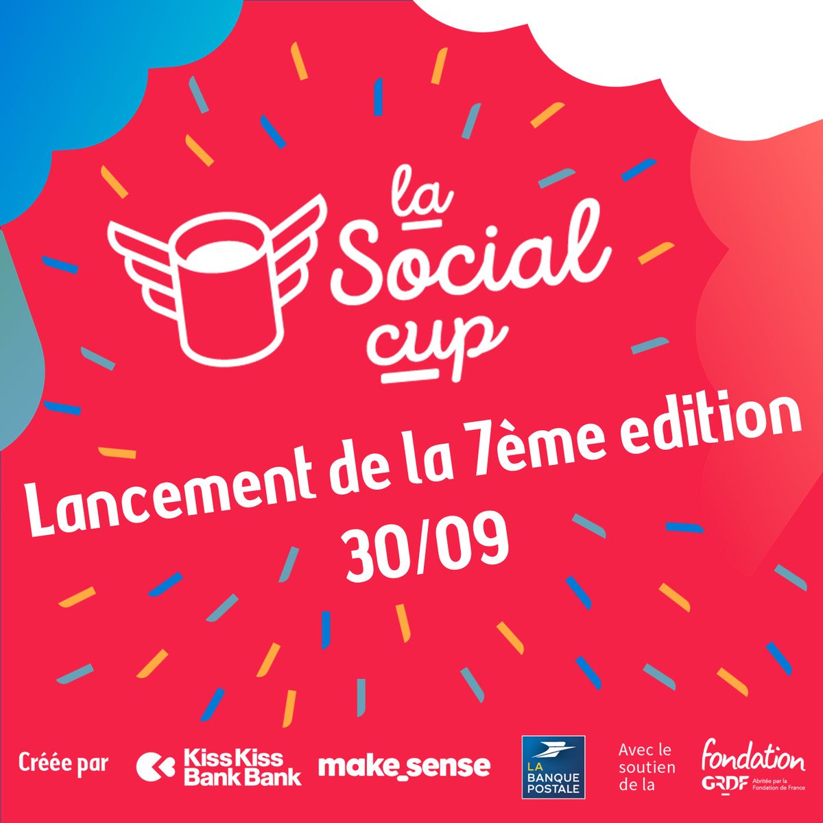 makesense (@makesense) on Twitter photo #laSocialcup, coupe de France des jeunes entrepreneurs sociaux créée par <a href="/Kissbankers/">KissKissBankBank</a>, <a href="/makesense/">makesense</a> et <a href="/LaBanquePostale/">La Banque Postale</a> en partenariat avec la @Fondation_GRDF revient pour une 7e édition !
N'attends plus, viens rejoindre le mouvement !
👉lasocialcup.com #laSocialcup, coupe de France des jeunes entrepreneurs sociaux créée par <a href="/Kissbankers/">KissKissBankBank</a>, <a href="/makesense/">makesense</a> et <a href="/LaBanquePostale/">La Banque Postale</a> en partenariat avec la @Fondation_GRDF revient pour une 7e édition !
N'attends plus, viens rejoindre le mouvement !
👉lasocialcup.com