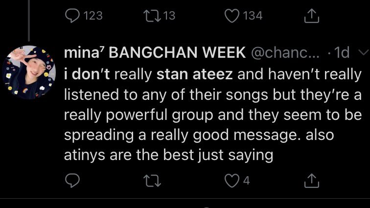 “I'm not an atiny but/ I dont stan ateez but...“ | a very heartwarming thread ;