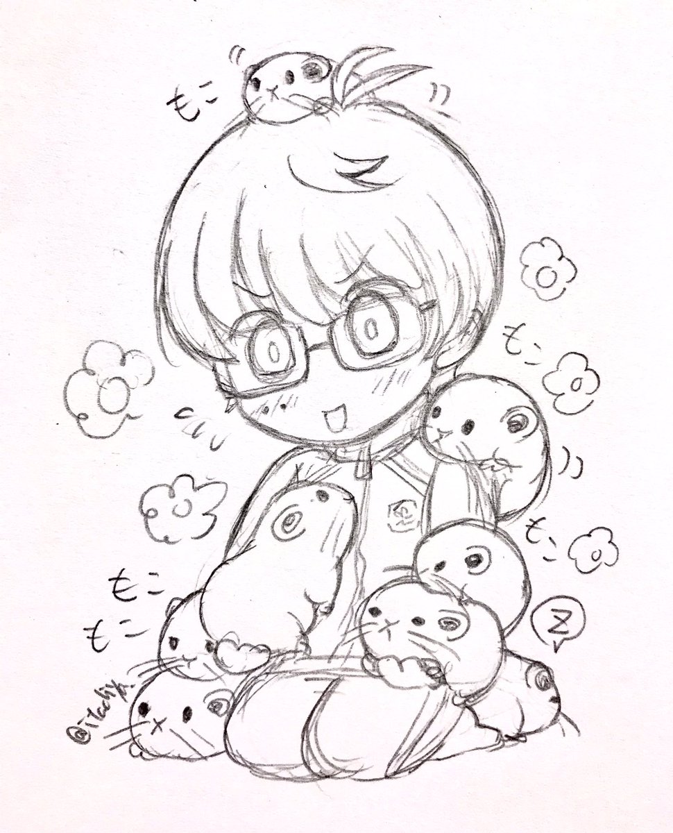 グンディと篭手ぴー 