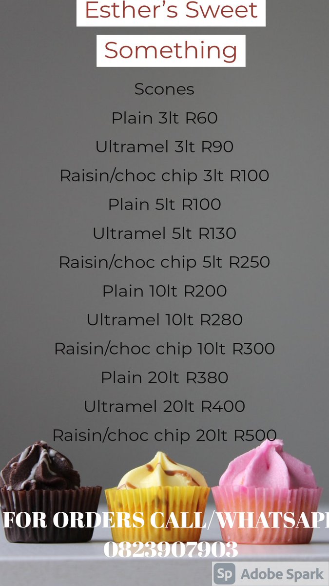 esther_bakery's tweet photo. For orders please dm or on this numbers 0823907903 am based in mabopane block b but I do deliver

https://t.co/iXKWlhULr8

#hustlersplatfom
#DJSBU https://t.co/WsWDyWoECF
