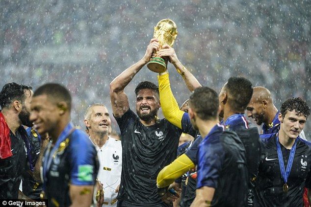 Happy birthday to  Olivier Giroud who turns 34 today.  