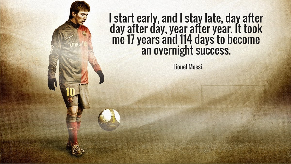 SeanLynch1502's tweet photo. There are examples in every field of people consistently putting in the work for years before becoming an overnight success. Simply by showing up, working hard &amp; engaging in consistent action over time you can reach the upper echelons of your chosen field. https://t.co/LQmO5Yl9J8